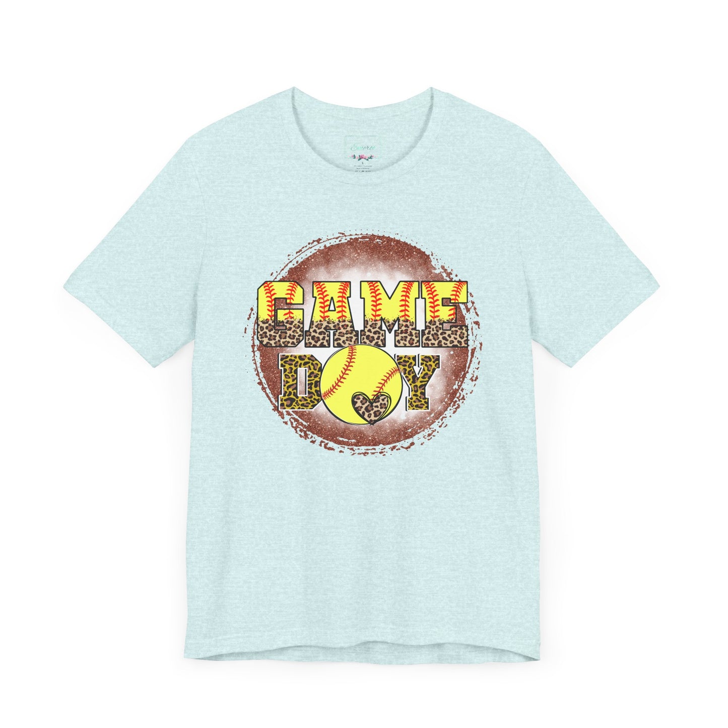 Softball Game Day Ball T Shirt (Light)