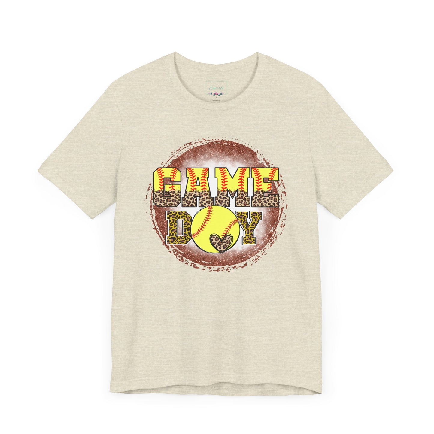 Softball Game Day Ball T Shirt (Light)