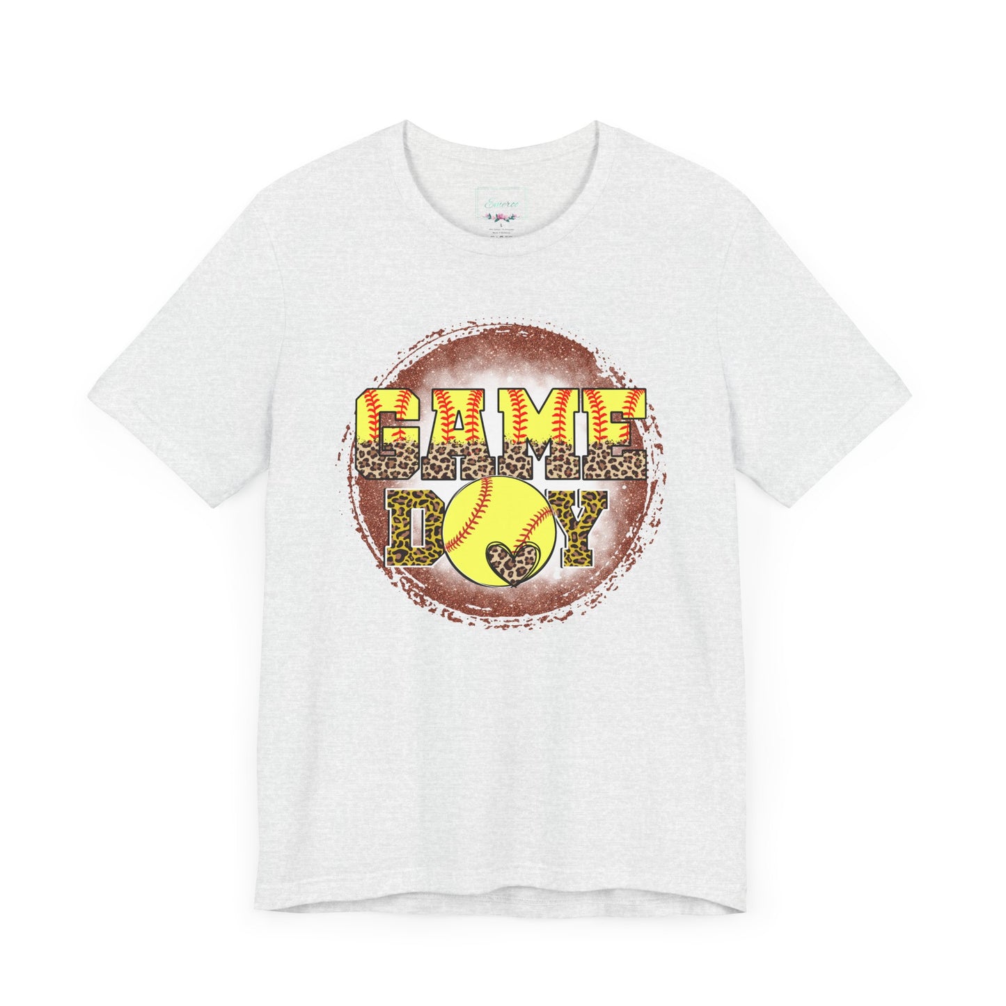 Softball Game Day Ball T Shirt (Light)