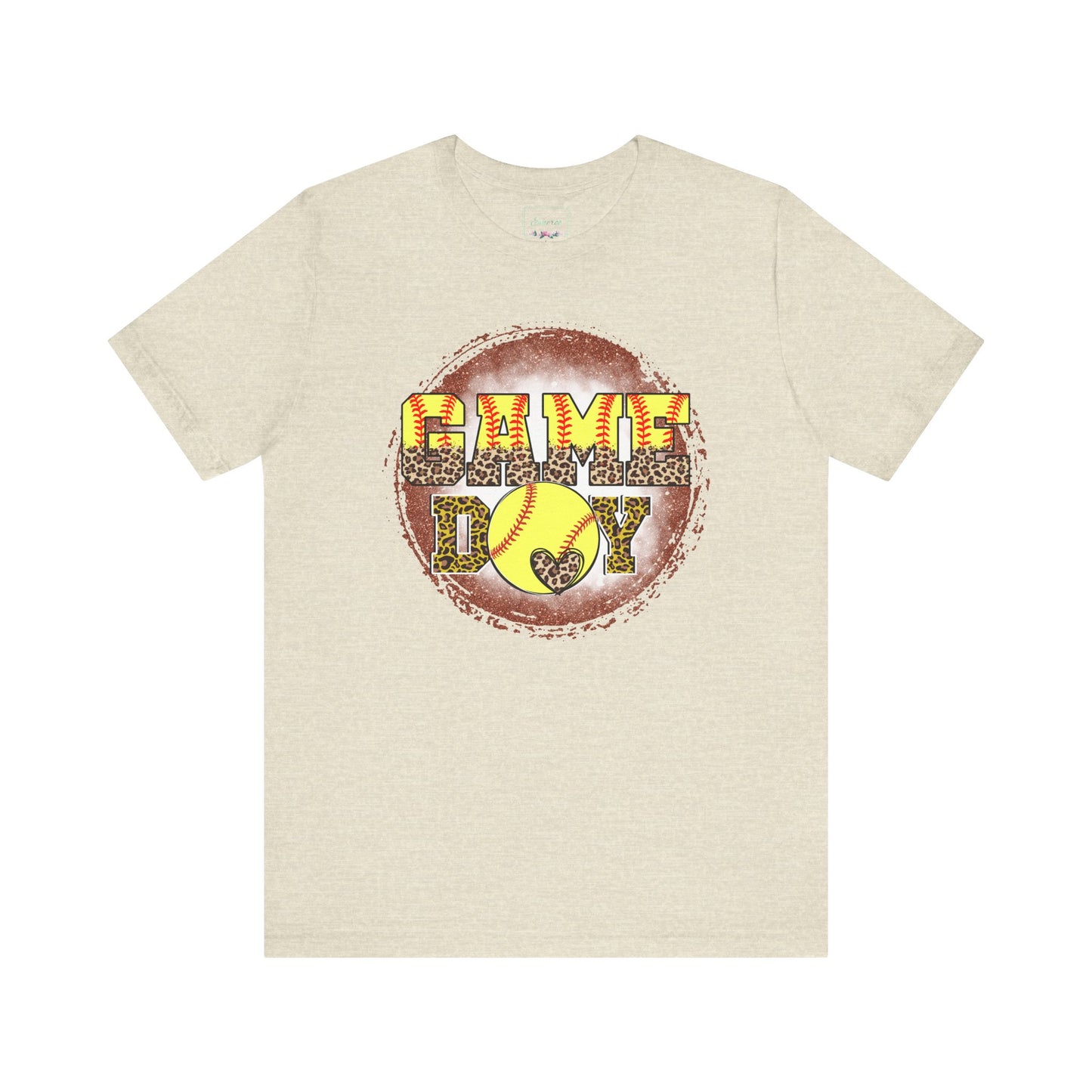 Softball Game Day Ball T Shirt (Light)