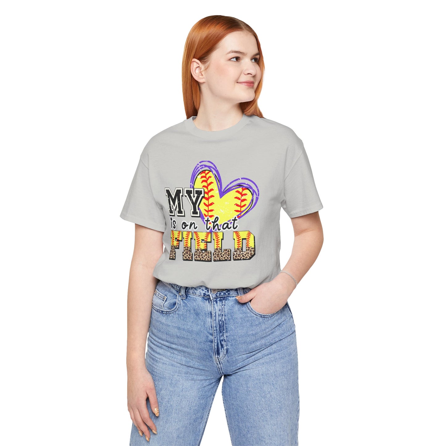 My heart is on that field T Shirt (Light)