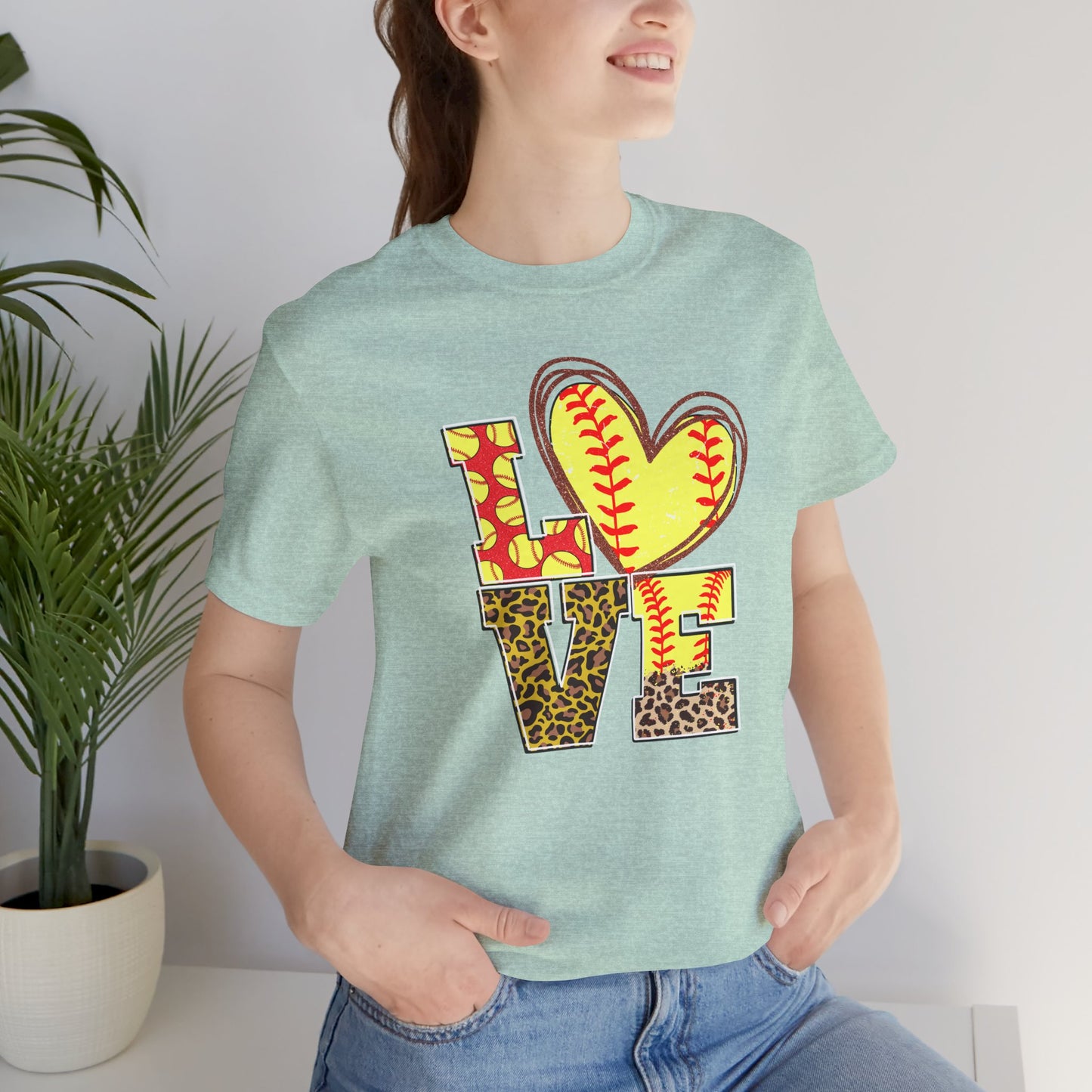 Love Softball T Shirt