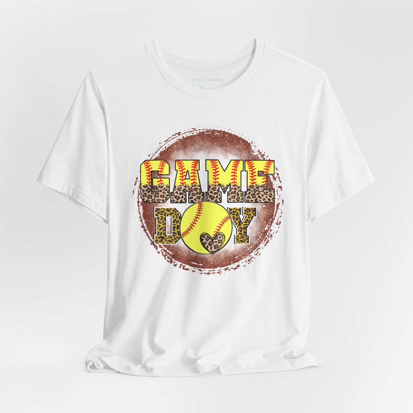 Softball Game Day Ball T Shirt (Light)