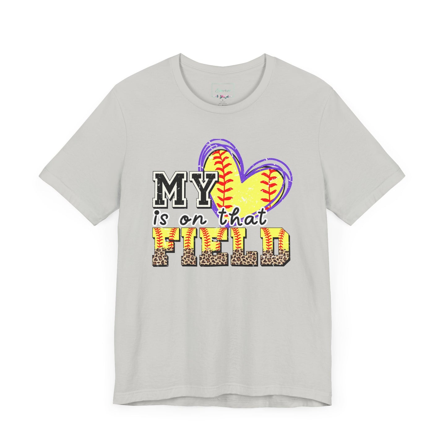 My heart is on that field T Shirt (Light)