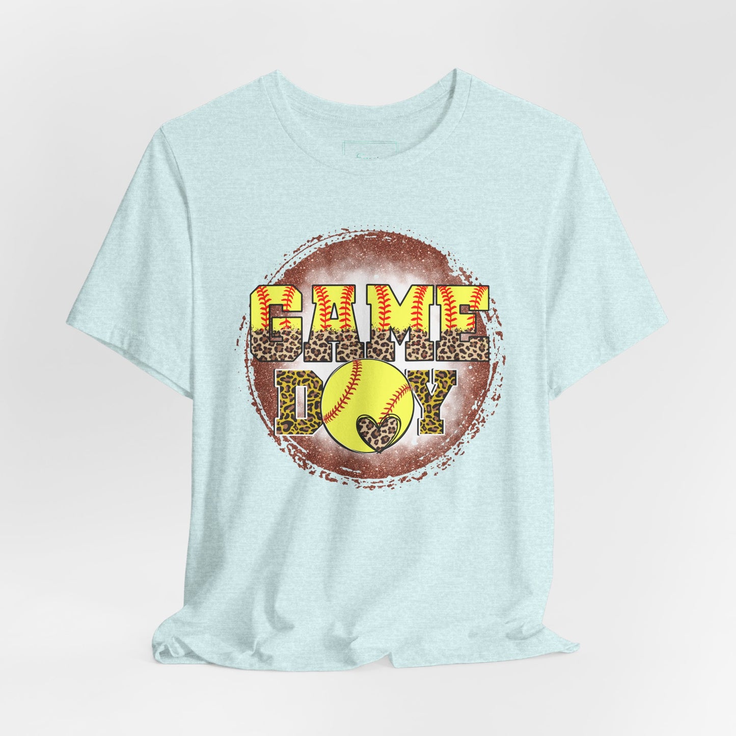 Softball Game Day Ball T Shirt (Light)