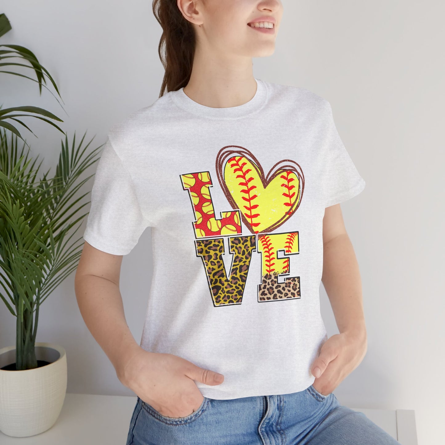 Love Softball T Shirt