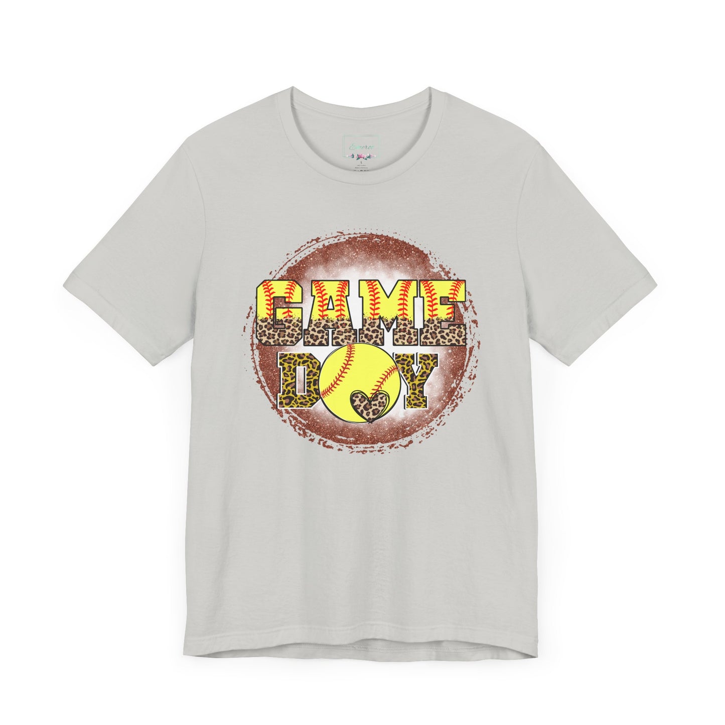 Softball Game Day Ball T Shirt (Light)