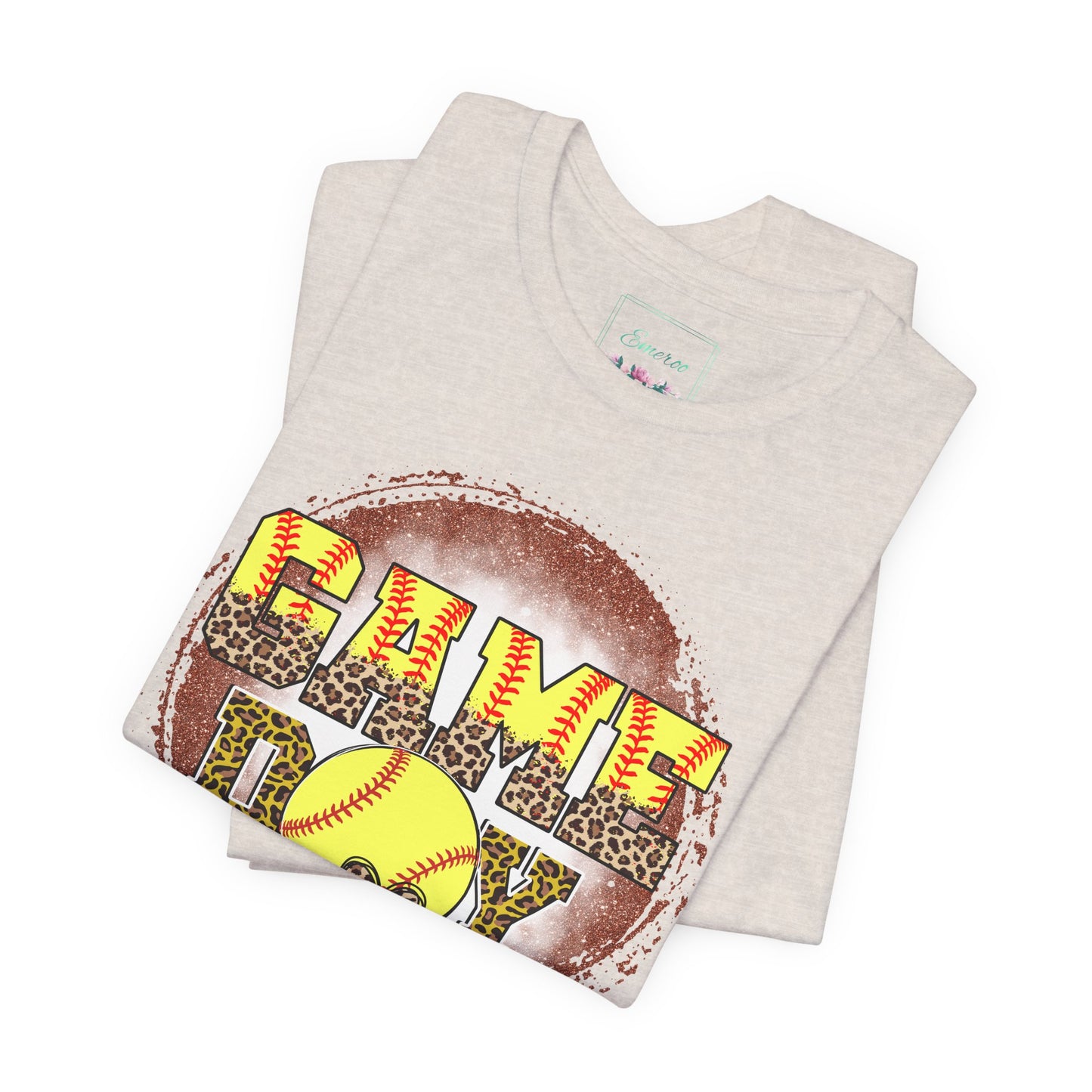 Softball Game Day Ball T Shirt (Light)