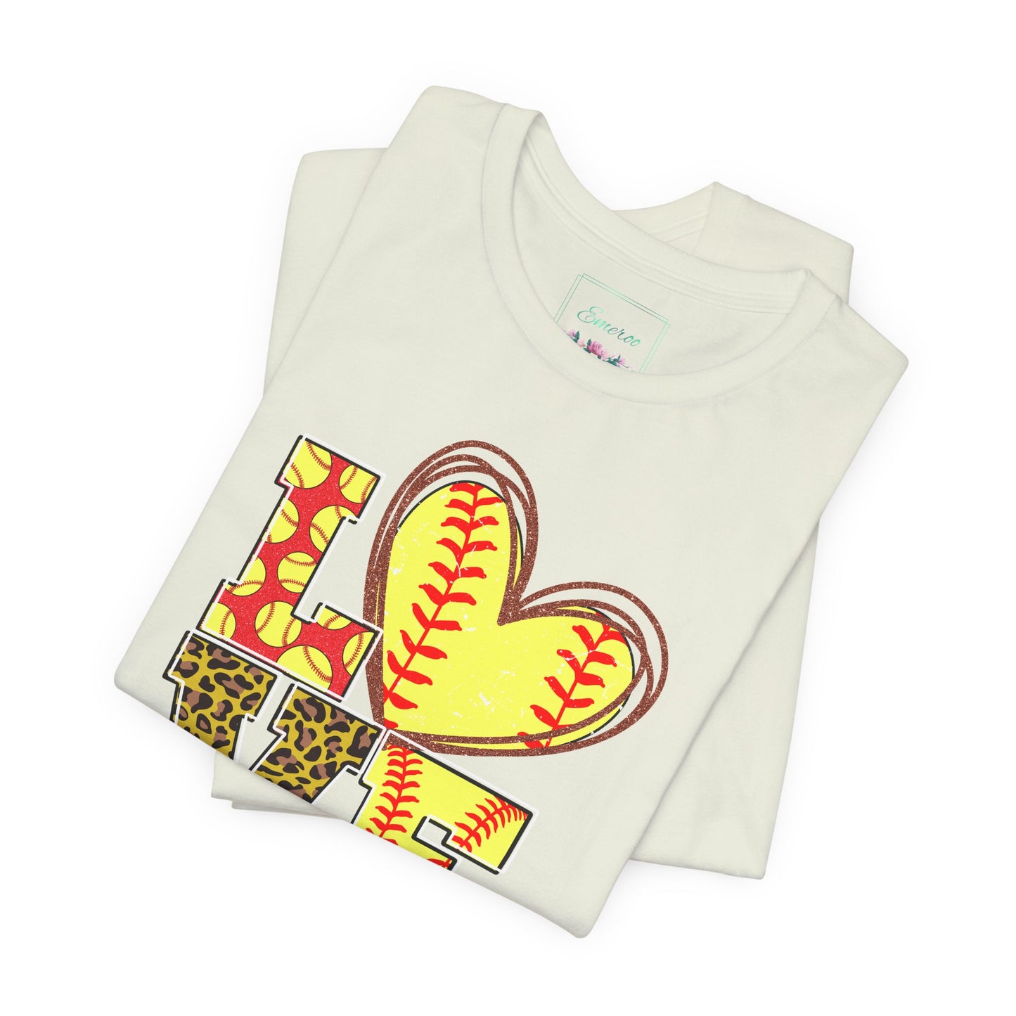 Love Softball T Shirt