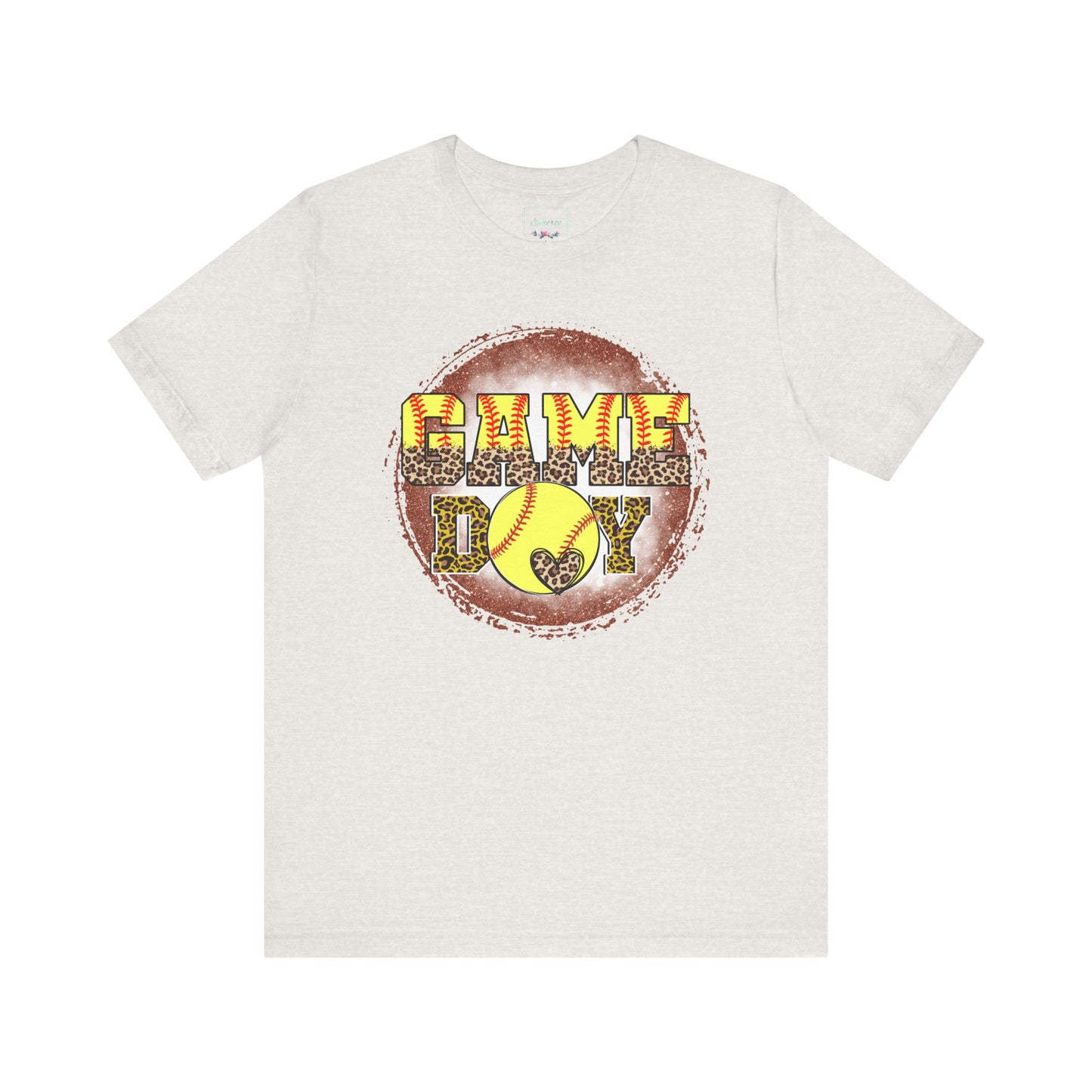 Softball Game Day Ball T Shirt (Light)