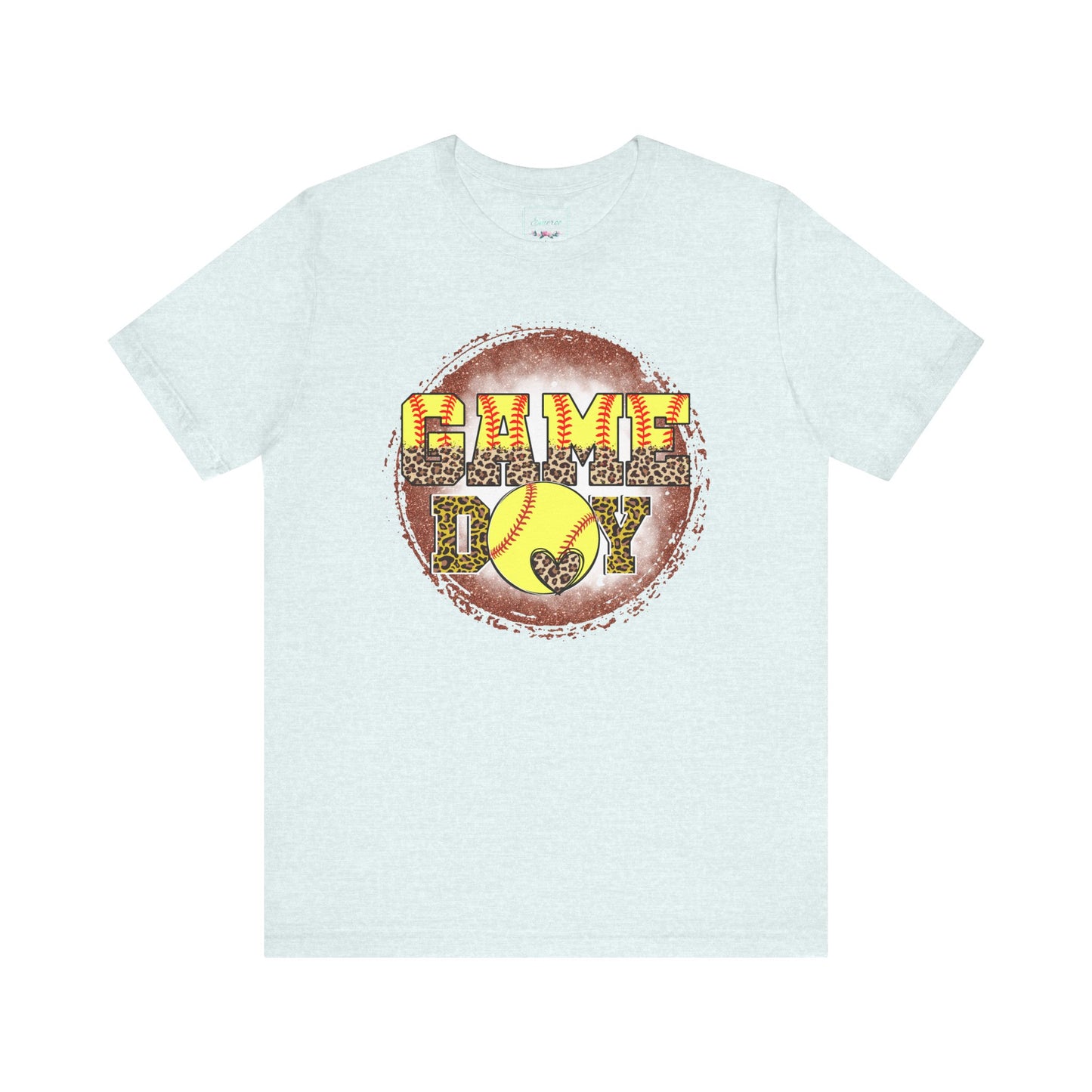 Softball Game Day Ball T Shirt (Light)