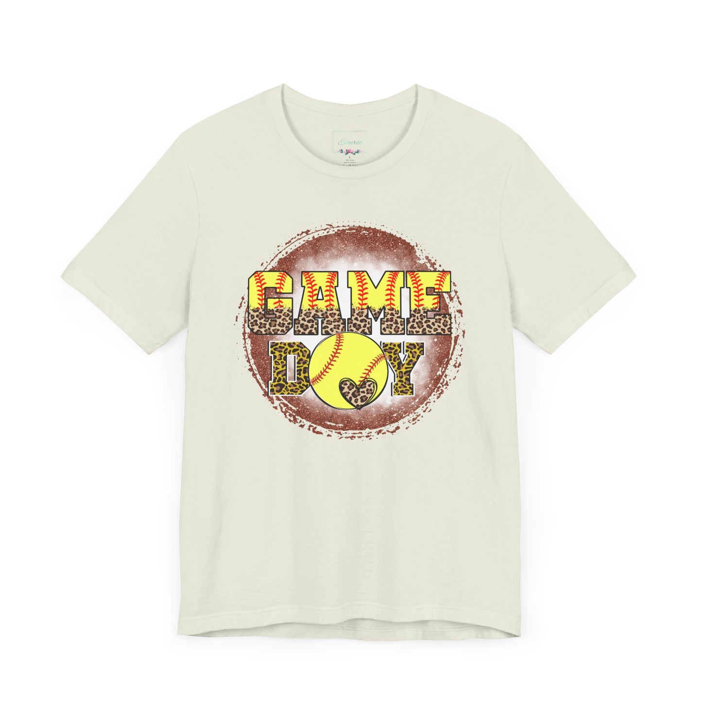 Softball Game Day Ball T Shirt (Light)