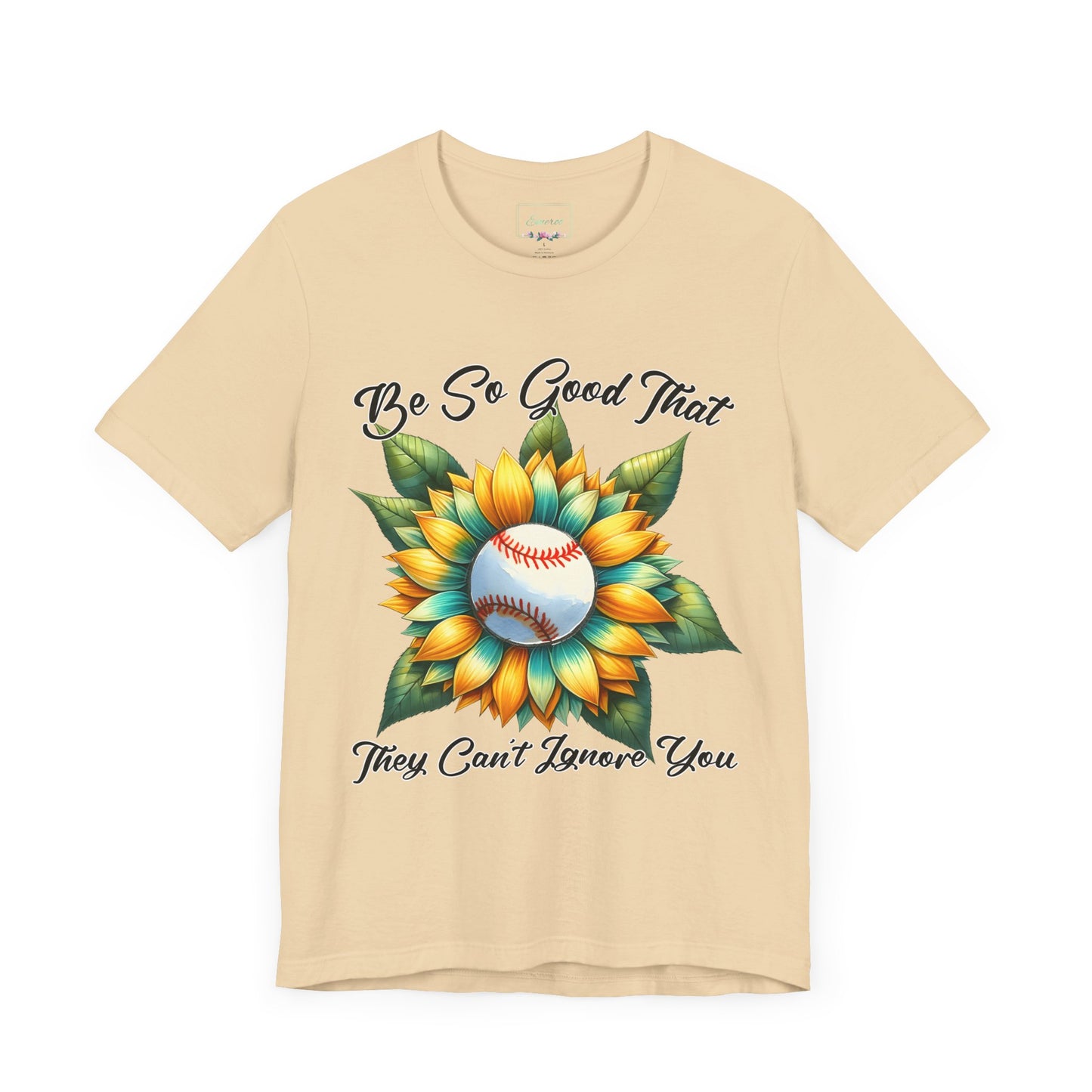 Be so good Unisex Jersey Short Sleeve Tee - Perfect for Baseball Lovers"