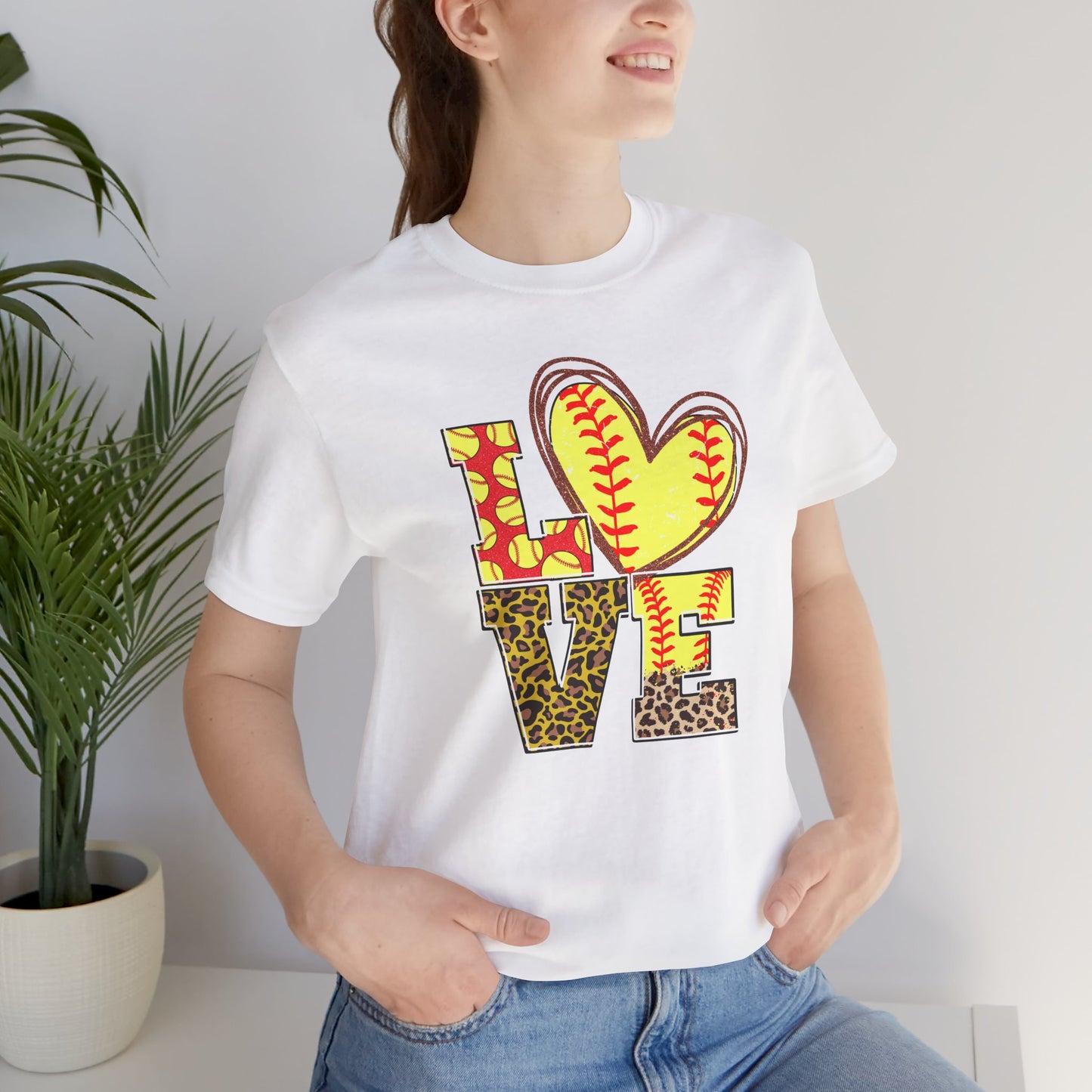 Love Softball T Shirt