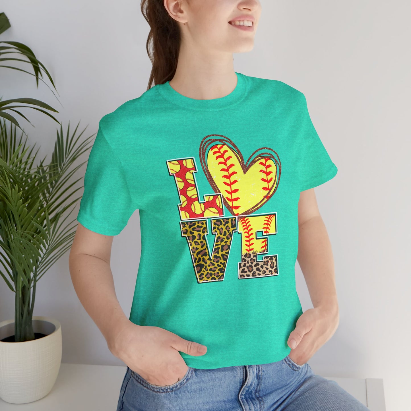 Love Softball T Shirt