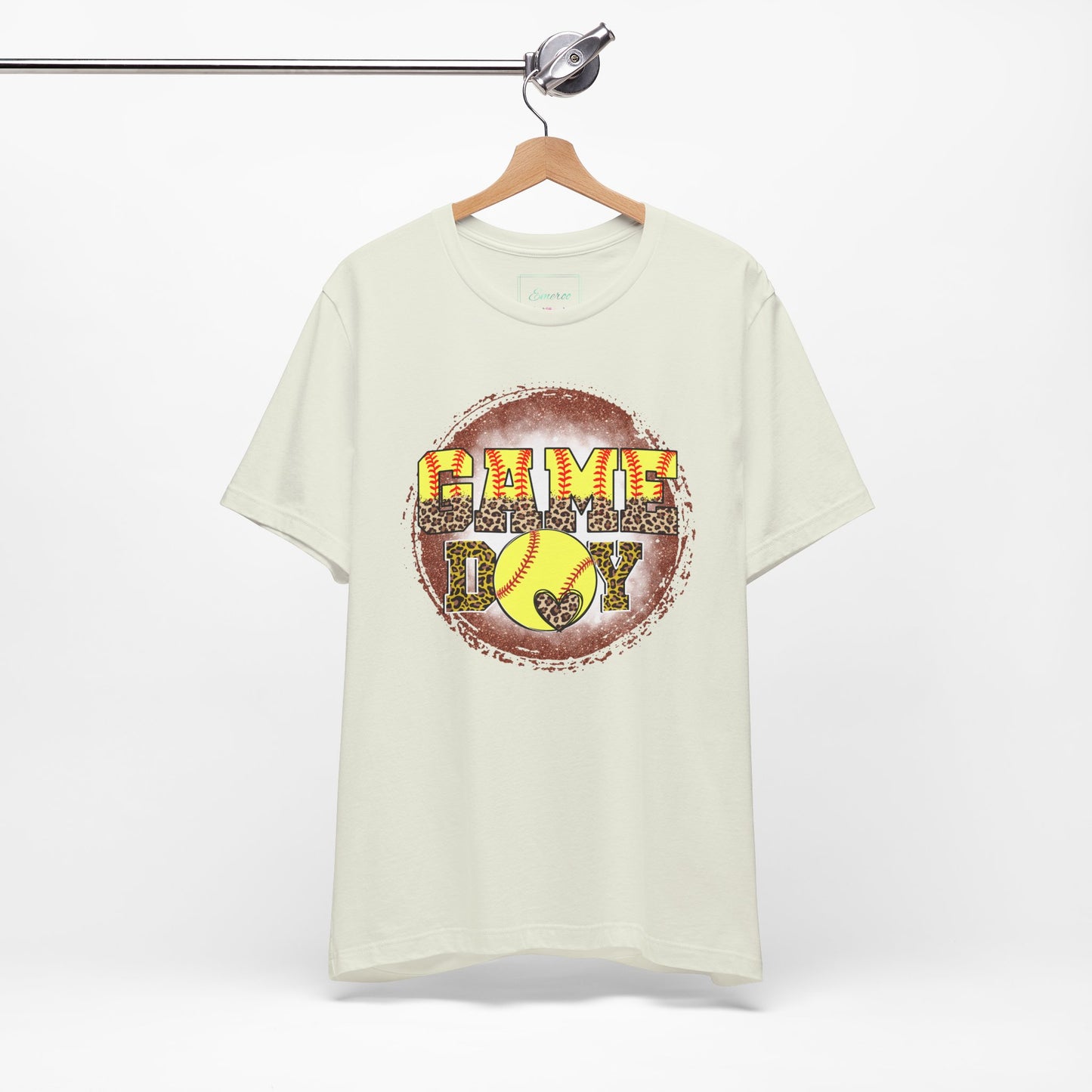 Softball Game Day Ball T Shirt (Light)