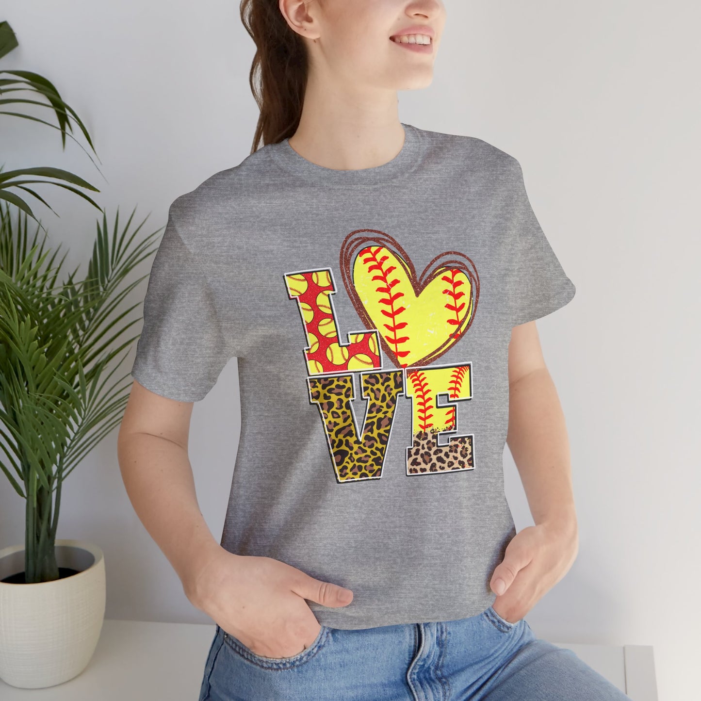 Love Softball T Shirt