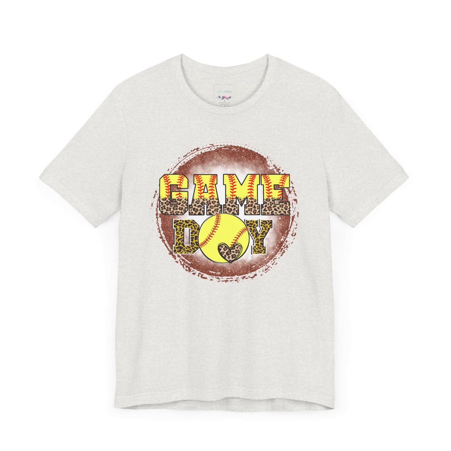 Softball Game Day Ball T Shirt (Light)