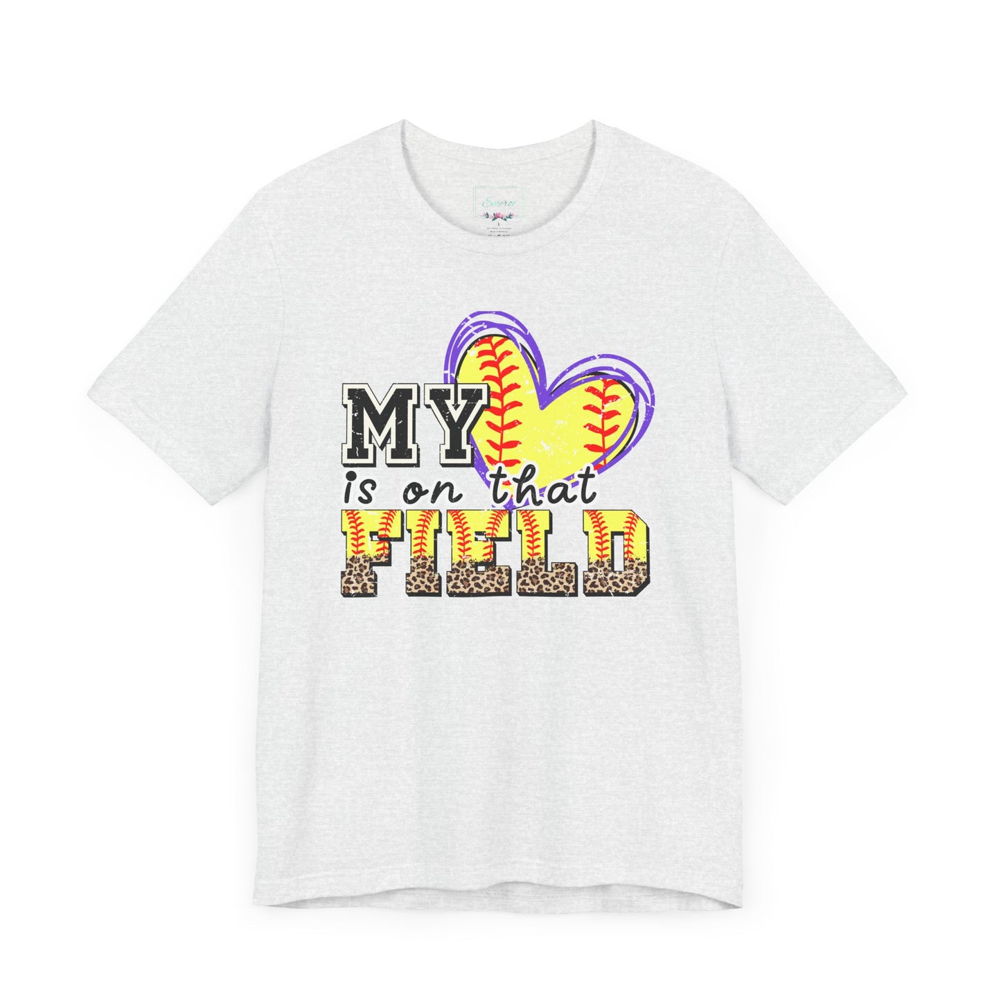 My heart is on that field T Shirt (Light)