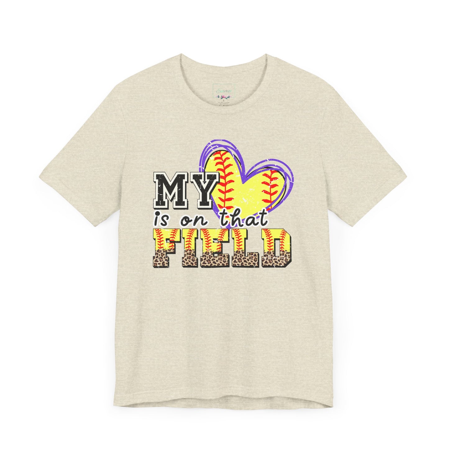 My heart is on that field T Shirt (Light)