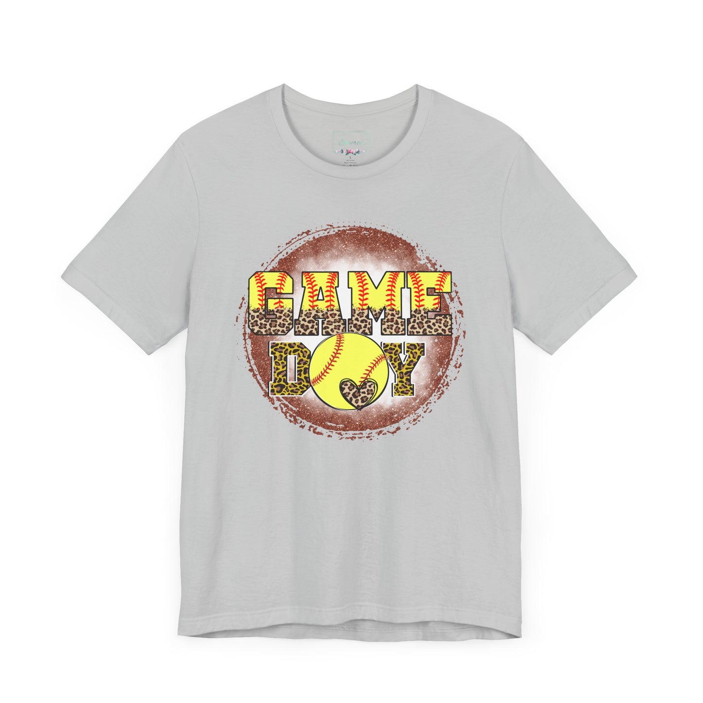 Softball Game Day Ball T Shirt (Light)