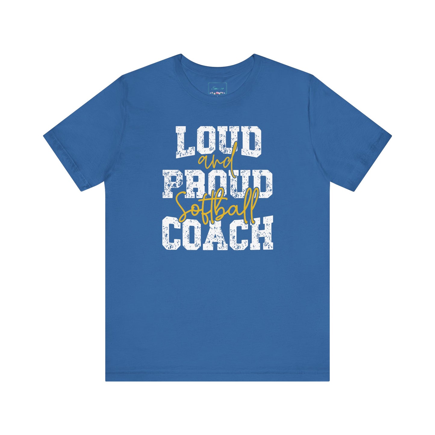 Loud and Proud Softball Coach T Shirt (1)