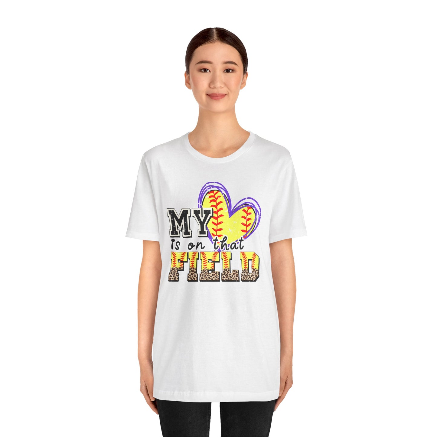 My heart is on that field T Shirt (Light)