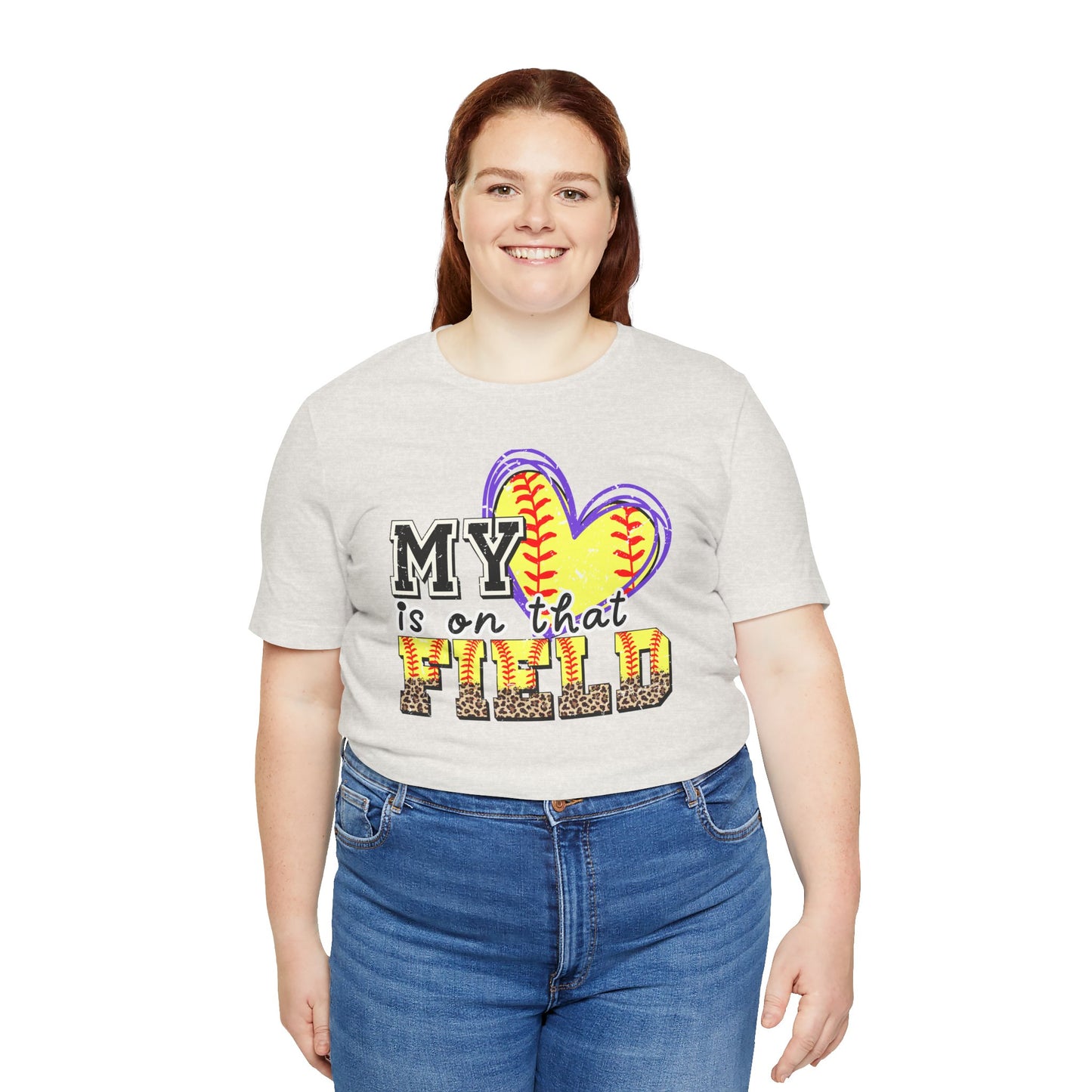 My heart is on that field T Shirt (Light)