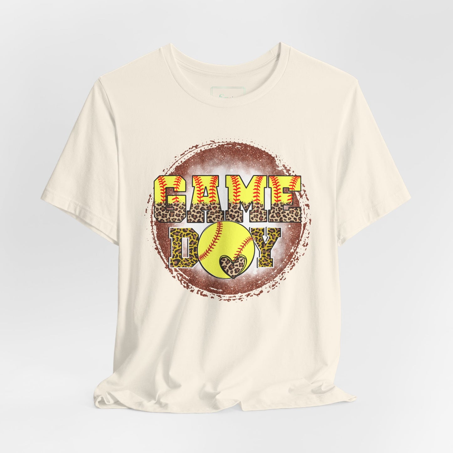 Softball Game Day Ball T Shirt (Light)