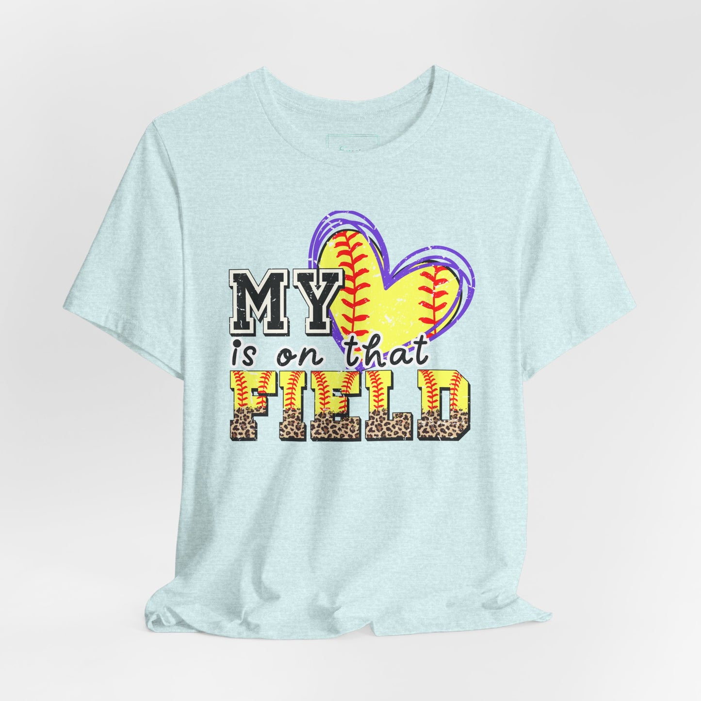 My heart is on that field T Shirt (Light)