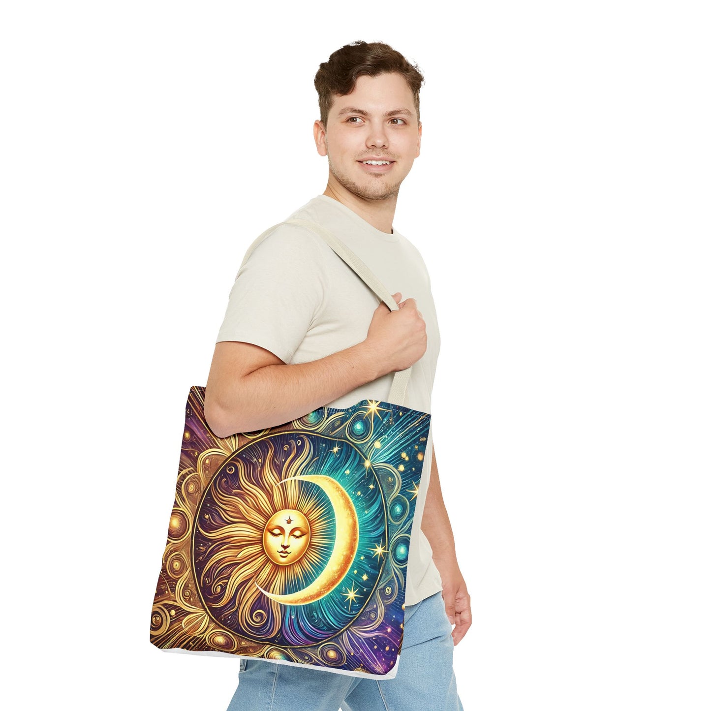 Sun and Moon Tote Bag