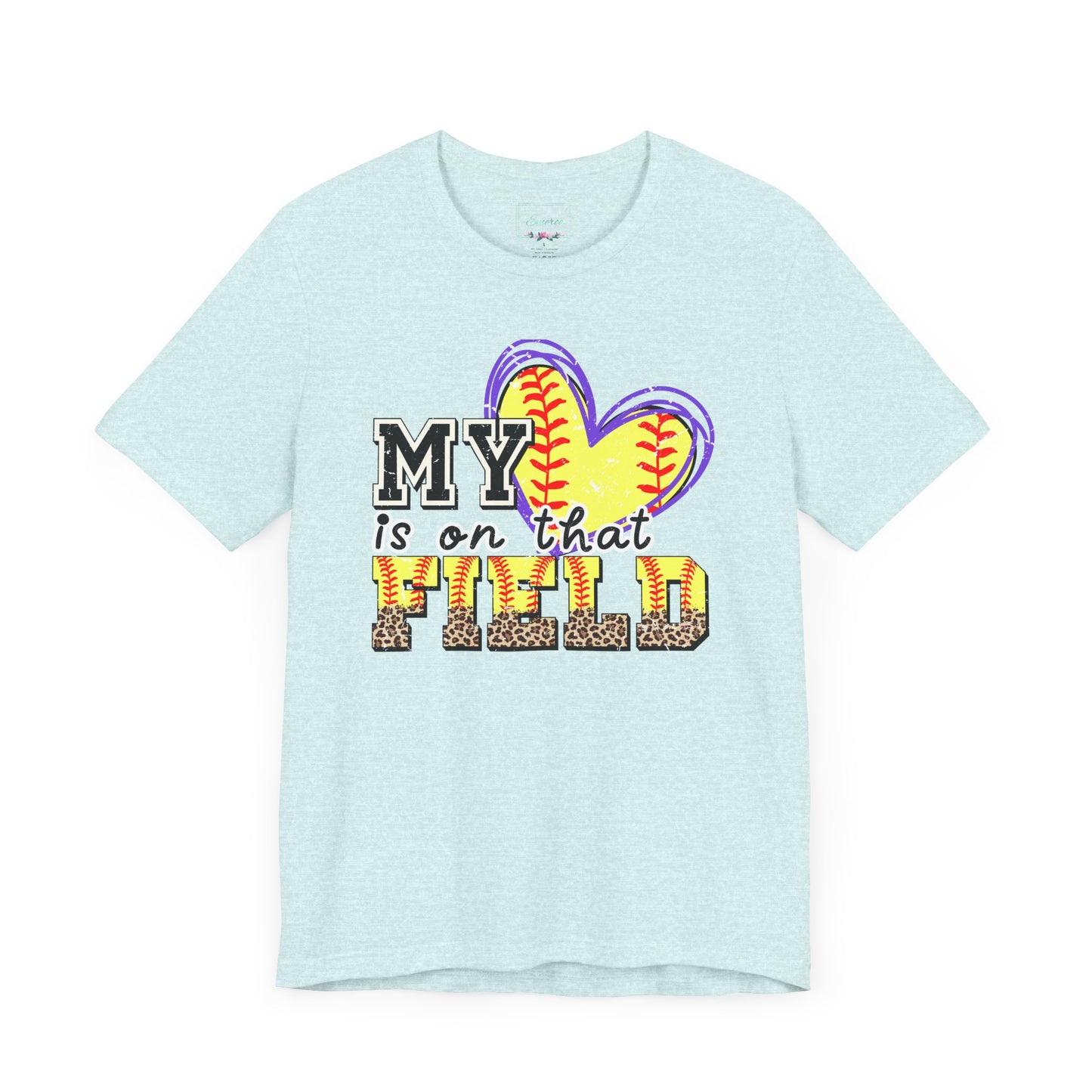 My heart is on that field T Shirt (Light)
