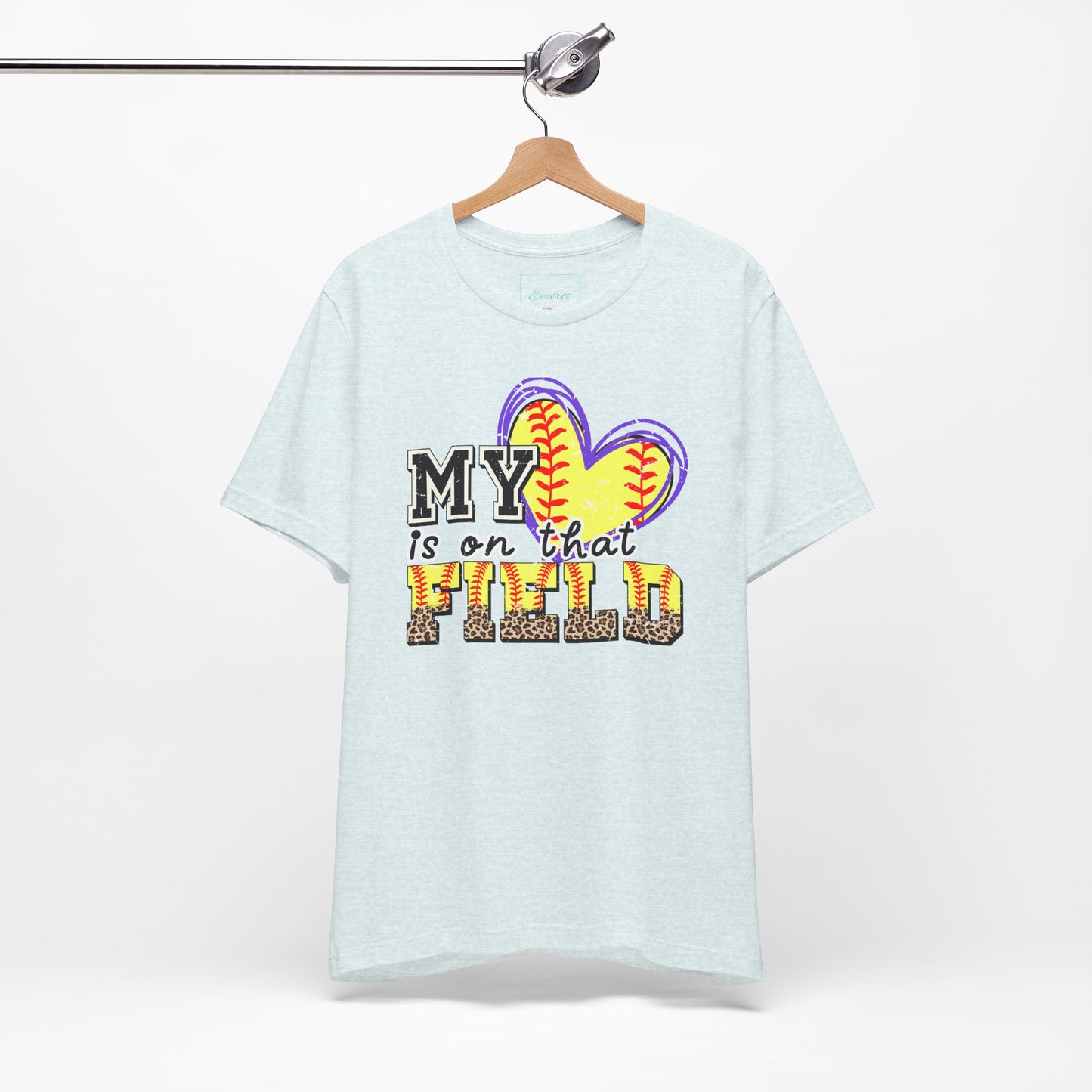 My heart is on that field T Shirt (Light)