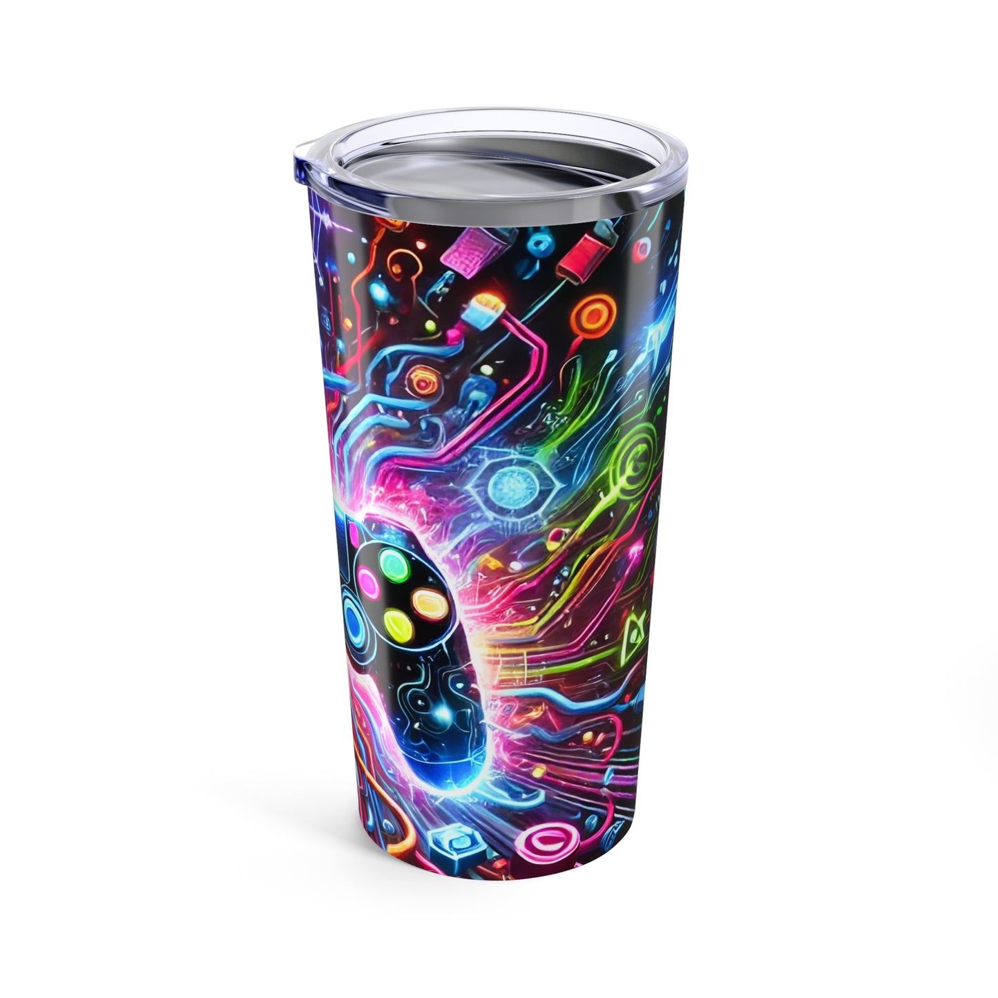 Retro Game Controller Tumbler 20oz