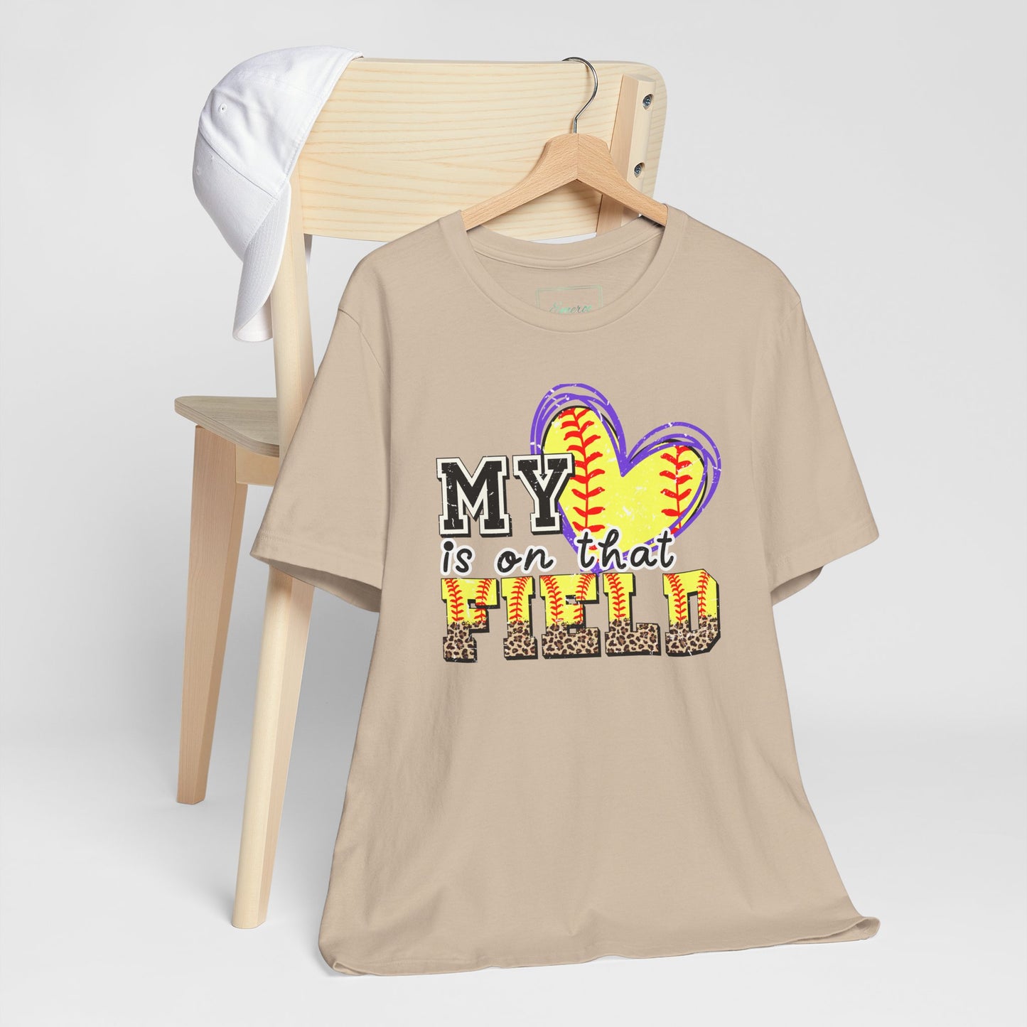 My heart is on that field T Shirt (Light)