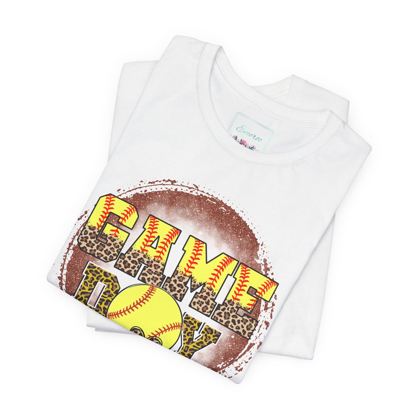Softball Game Day Ball T Shirt (Light)