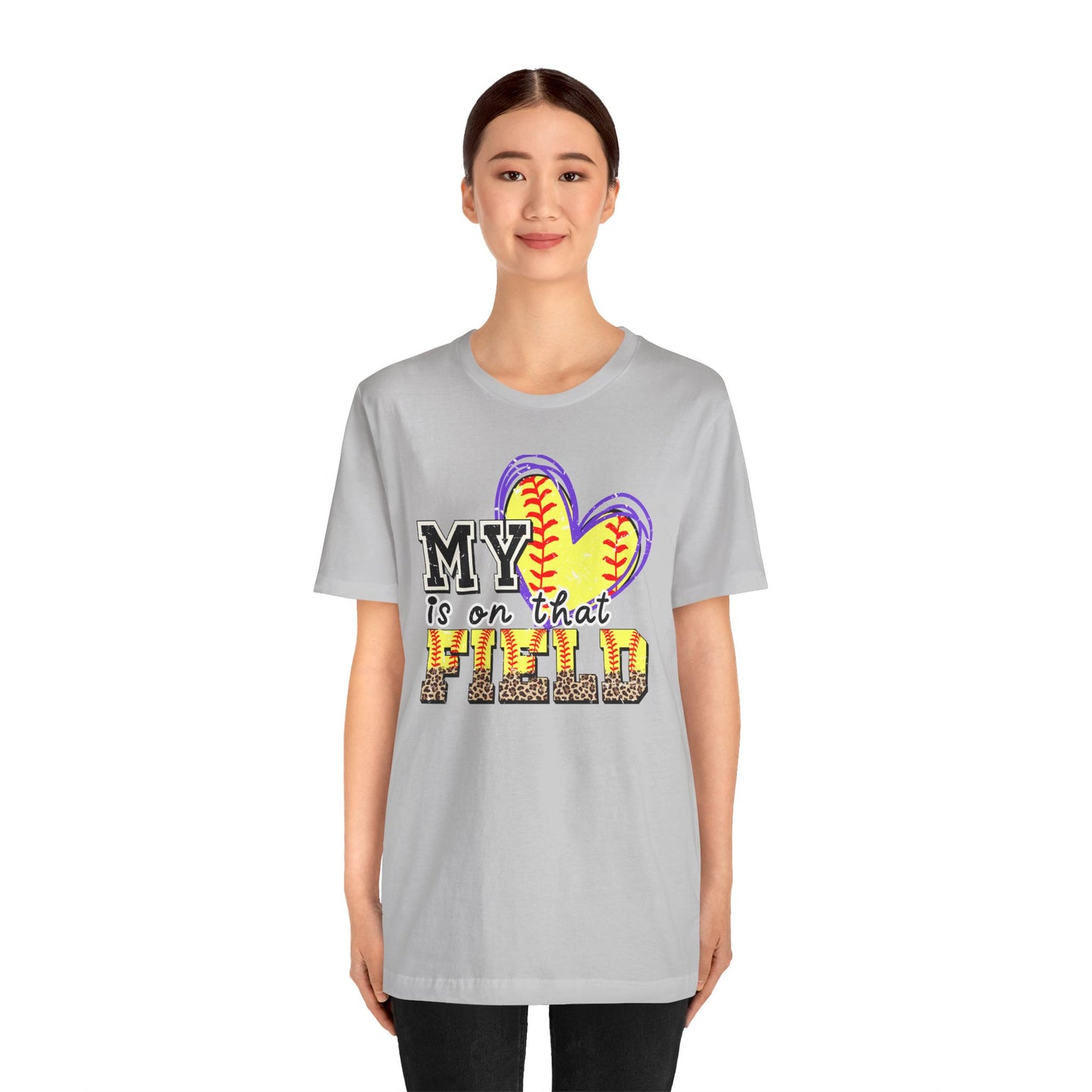 My heart is on that field T Shirt (Light)