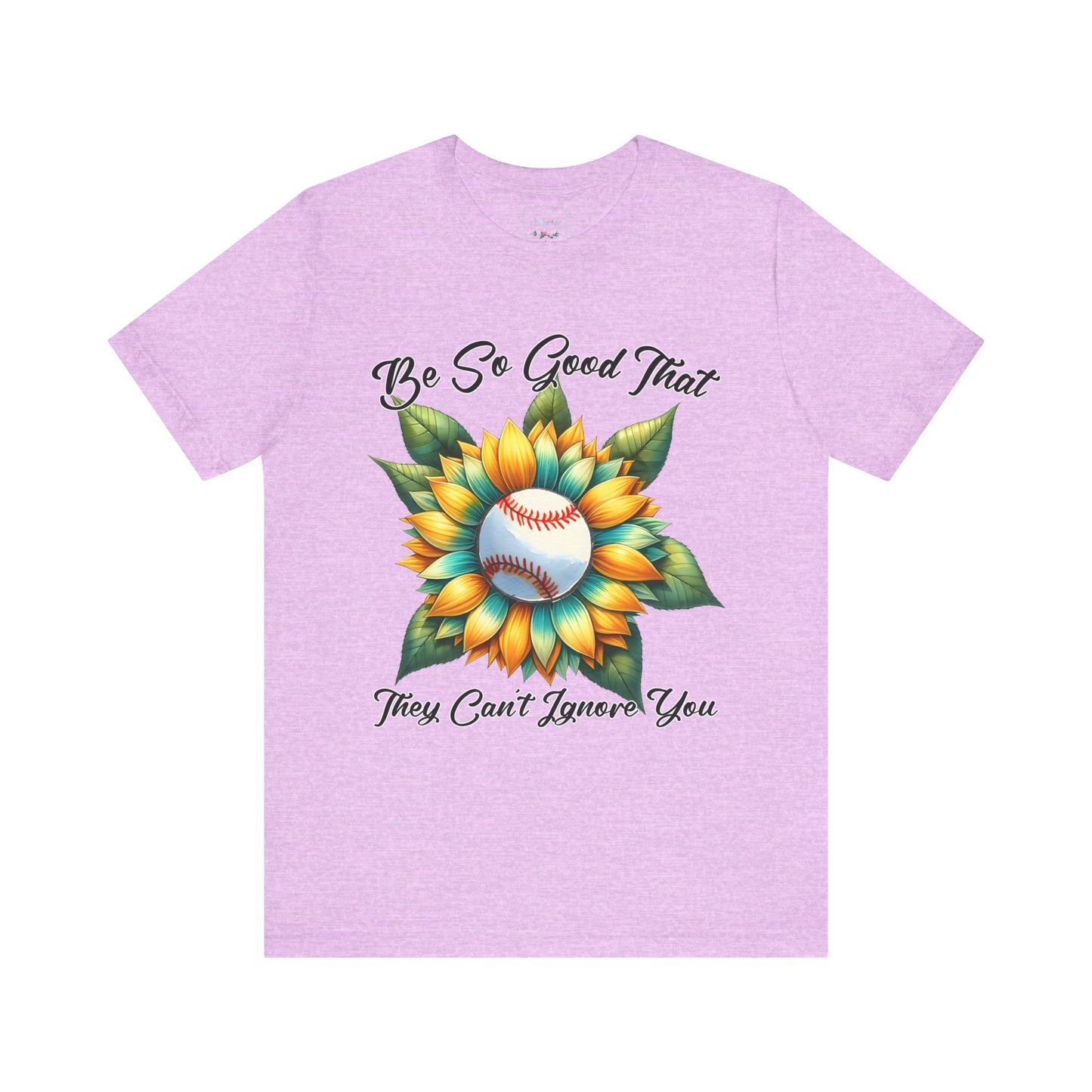 Be so good Unisex Jersey Short Sleeve Tee - Perfect for Baseball Lovers"