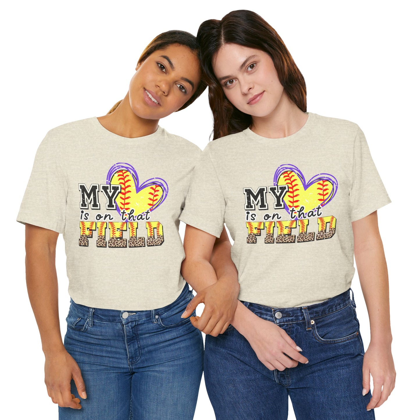 My heart is on that field T Shirt (Light)
