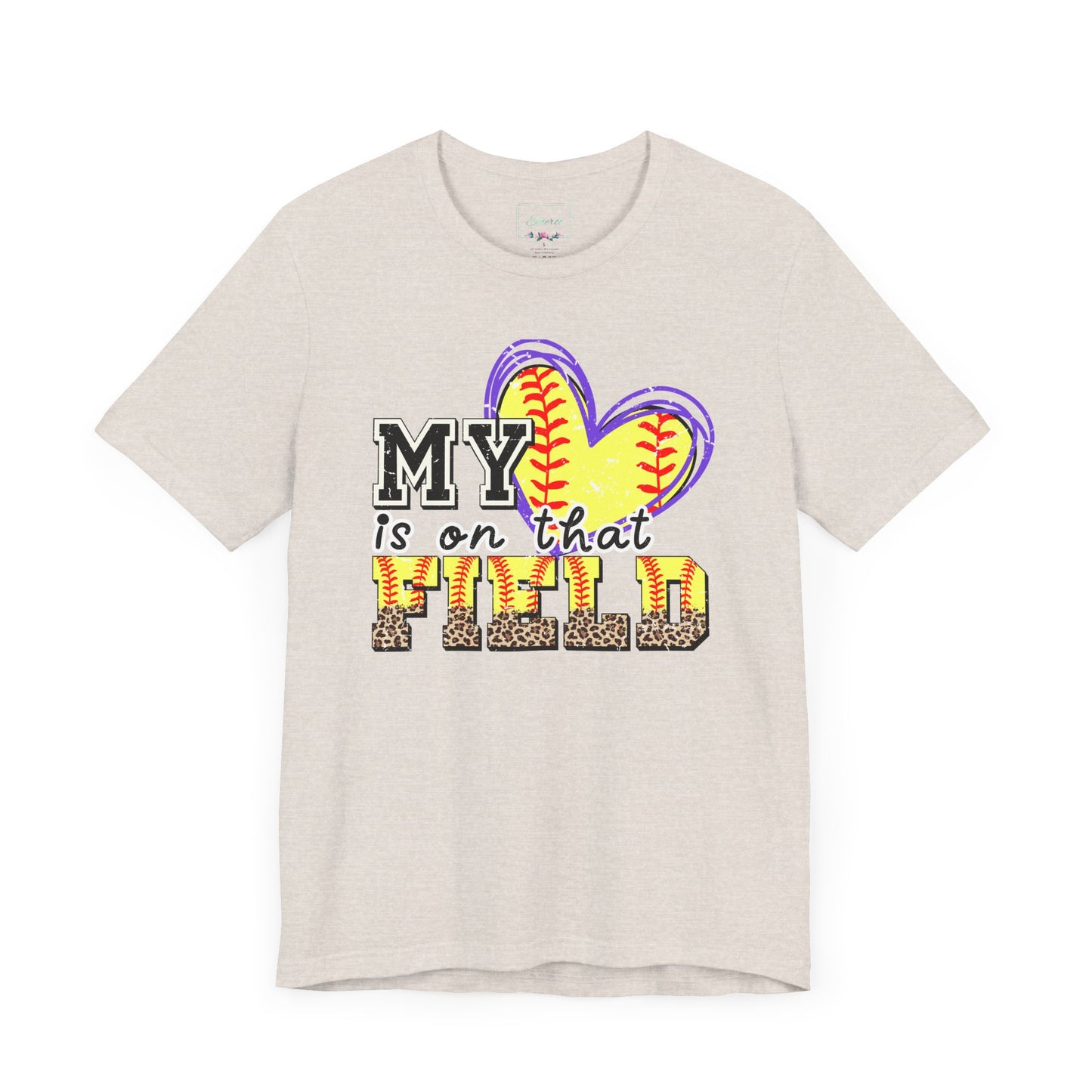 My heart is on that field T Shirt (Light)