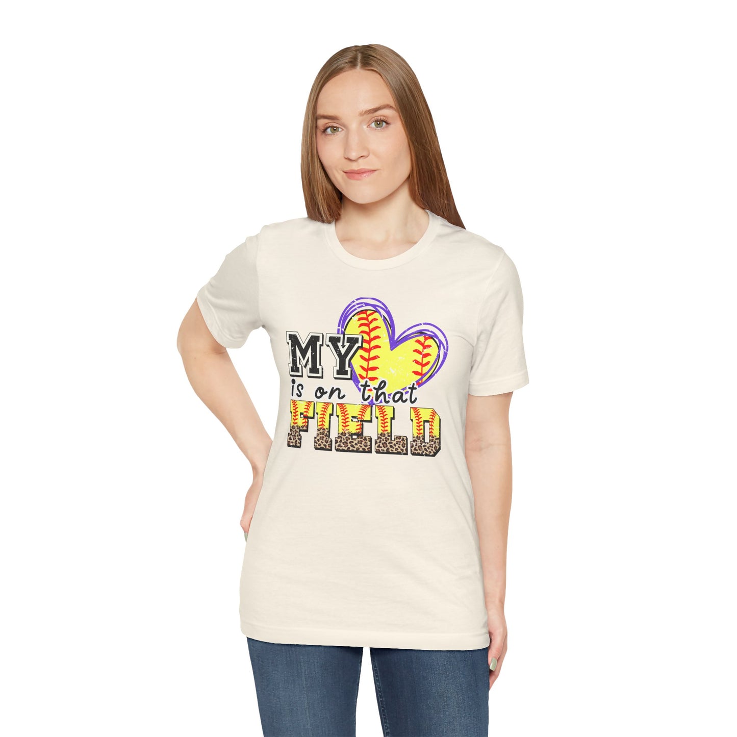 My heart is on that field T Shirt (Light)