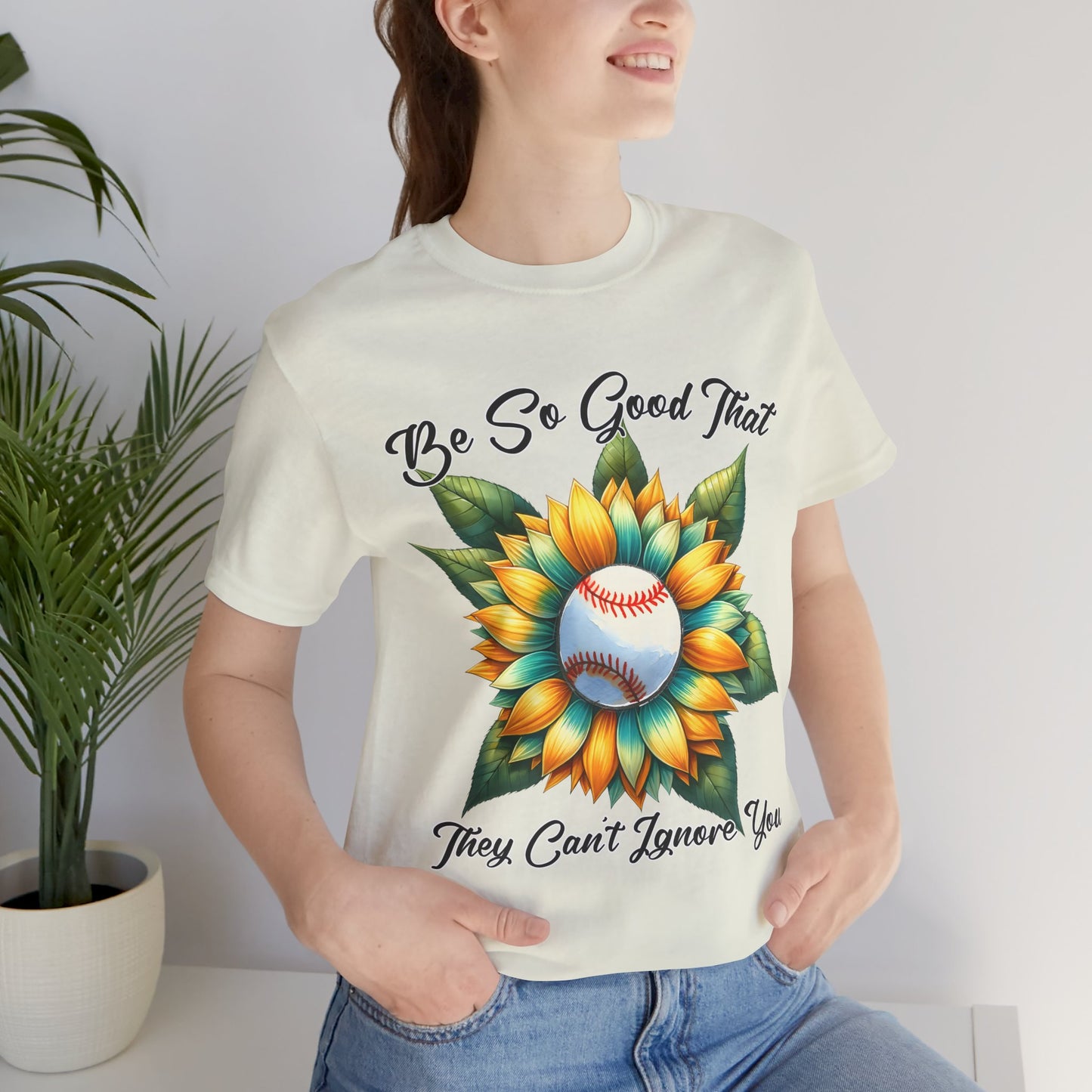 Be so good Unisex Jersey Short Sleeve Tee - Perfect for Baseball Lovers"