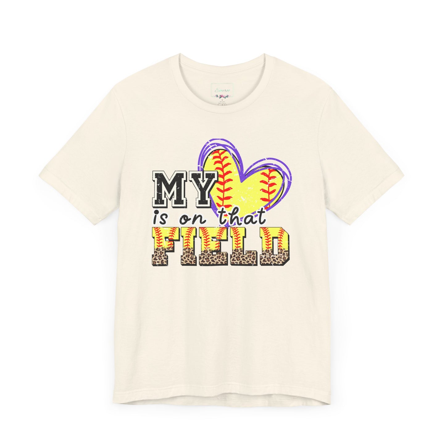 My heart is on that field T Shirt (Light)
