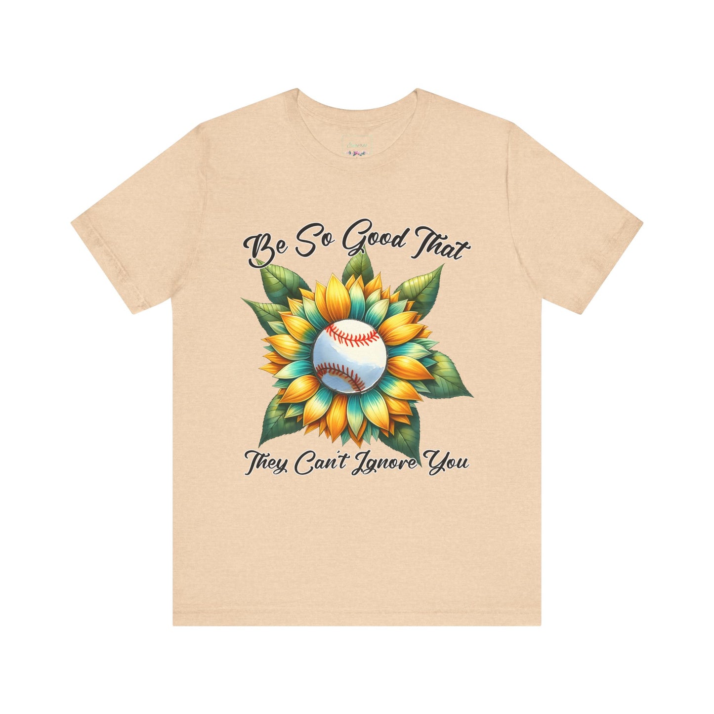 Be so good Unisex Jersey Short Sleeve Tee - Perfect for Baseball Lovers"