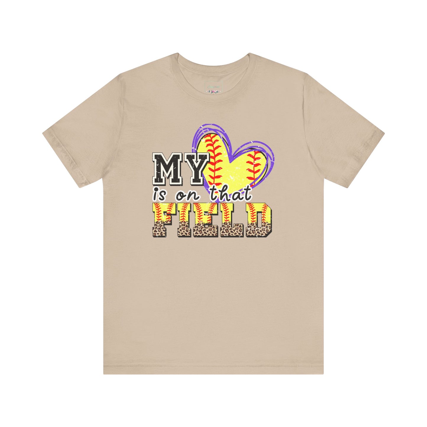 My heart is on that field T Shirt (Light)