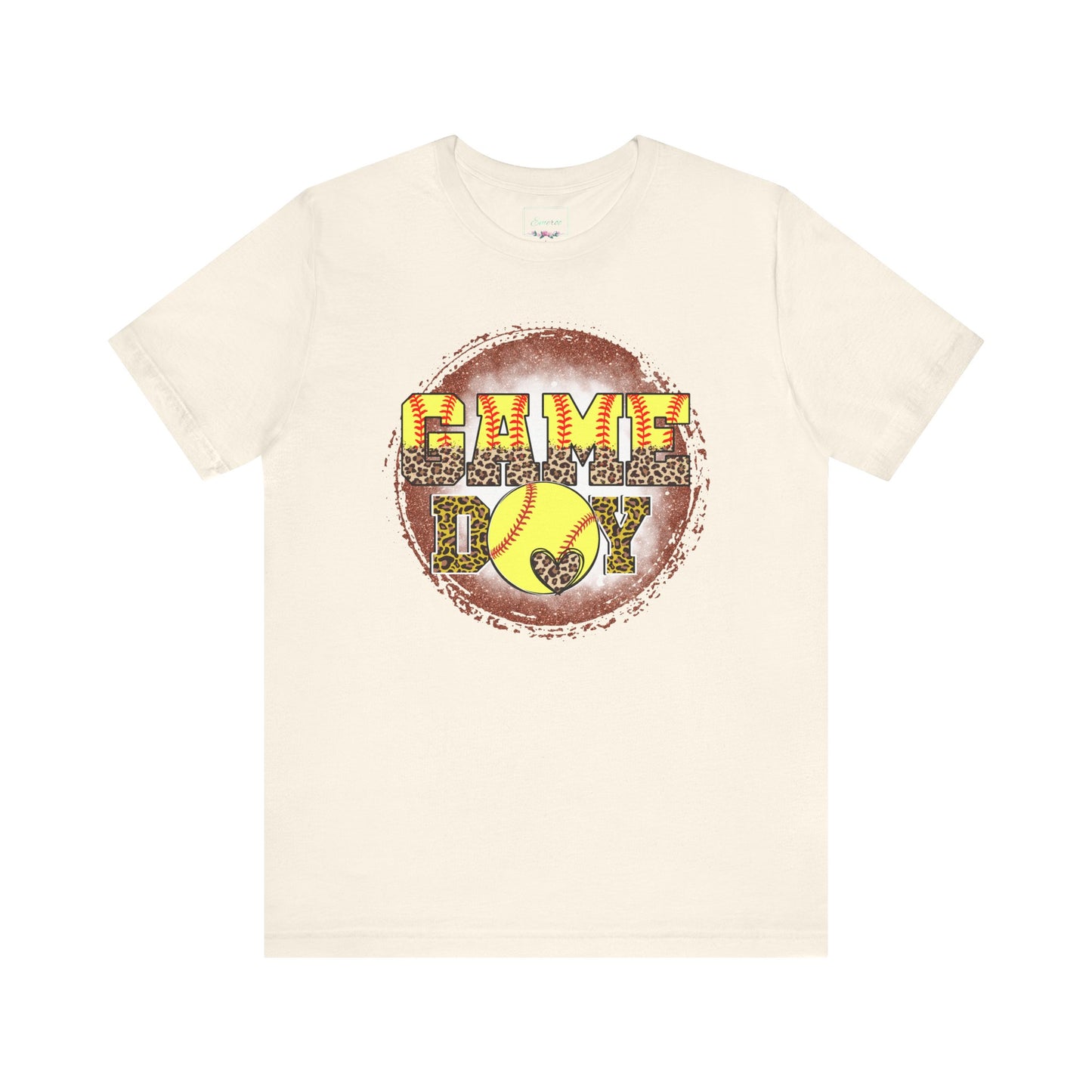 Softball Game Day Ball T Shirt (Light)