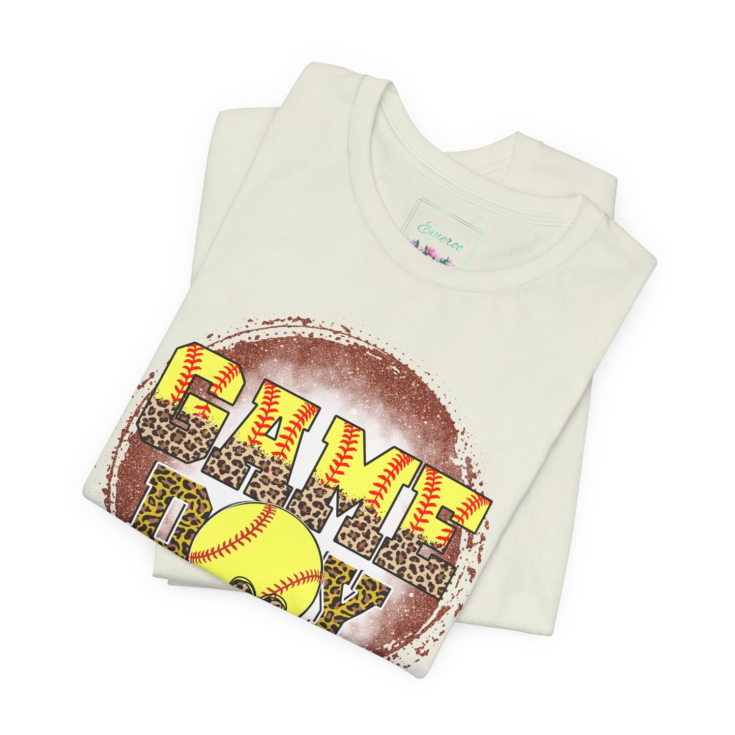 Softball Game Day Ball T Shirt (Light)