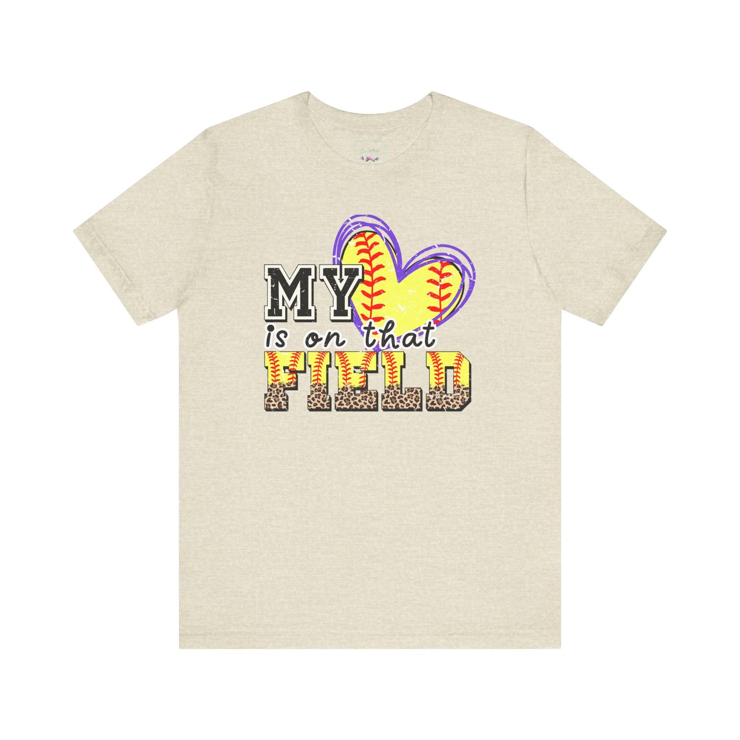 My heart is on that field T Shirt (Light)