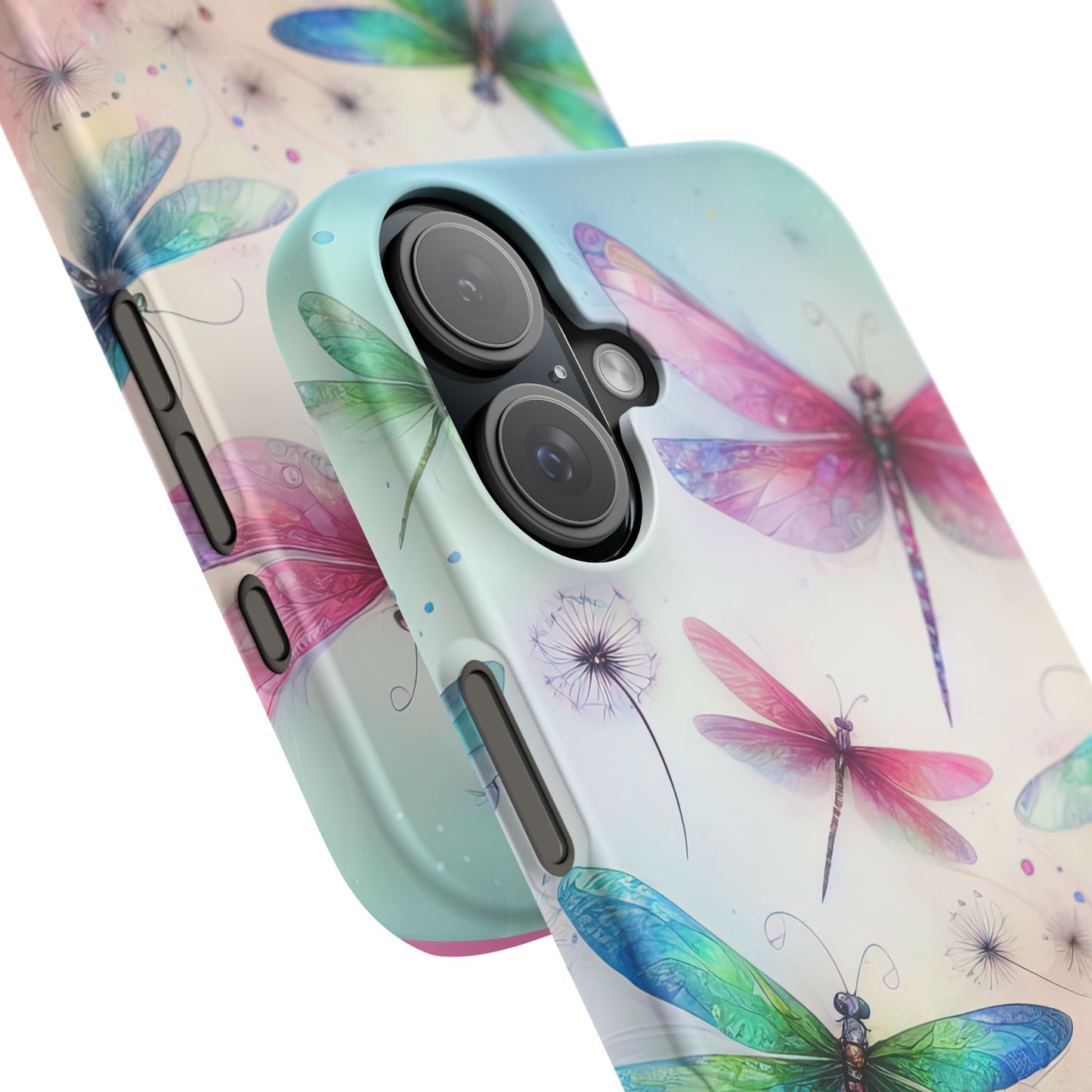 Slim Case - Pastel Watercolor Dragonfly iPhone Case