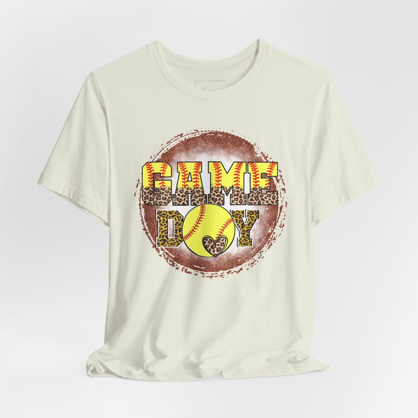 Softball Game Day Ball T Shirt (Light)